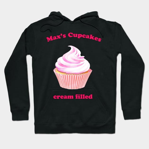 Max's Cupcakes... cream filled Hoodie by Pragma